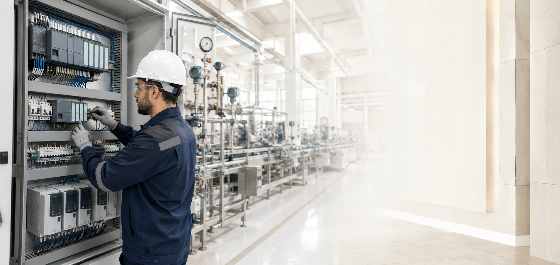 Modern industrial environment representing Diamond Technology supplies and services